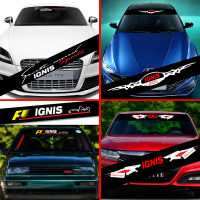 Car Front Windshield Sticker For Suzuki lgnis Prevent Sunlight Reflection Decoration Decals Car Accessories