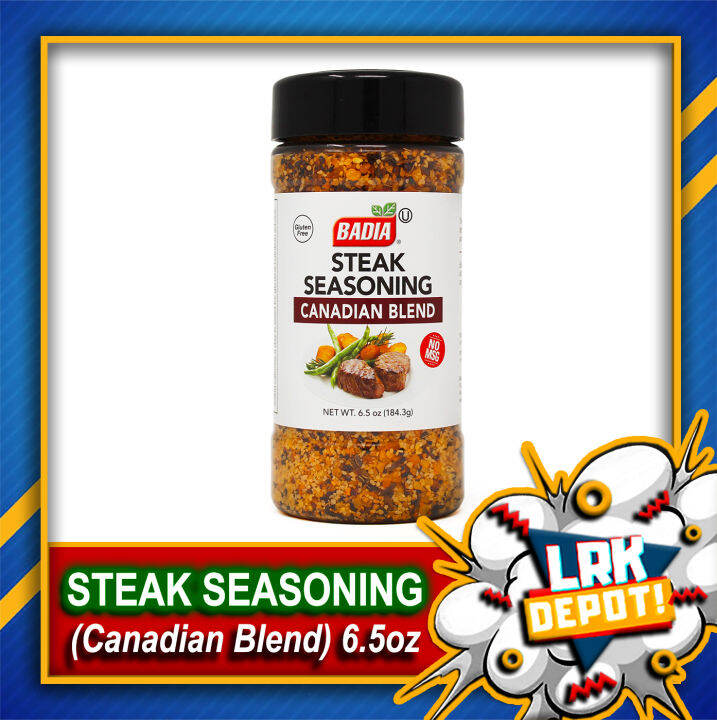 Badia Canadian Blend Steak Seasoning 6.5oz / 184.3g Lazada PH