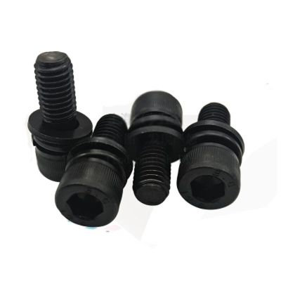 M5 M6 Hex socket Screw Cup head Sping Flat Washer Sems Screws Grade 12.9 Combination Bolts Nails  Screws Fasteners
