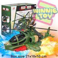 รถของเล่น ชนถอย เฮลิคอปเตอร์ มีเสียงมีแสง winnietoys