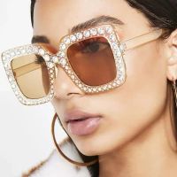 OLOPKY Square Oversized Sunglasses 2022 Fashion Women Sunglasses Brand Designer Oversized Mirror Sun Glasses Shades for Women