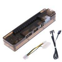 PCI-E External LAPTOP Video Card Dock Station สายเคเบิล ATX สำหรับอินเทอร์เฟซ MINI PCI-E