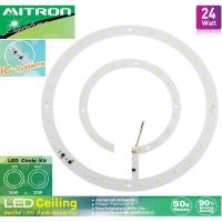 Mitron แผงไฟ LED สำหรับโคมเพดานกลม 24วัตต์ (เดย์ไลท์)