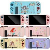 เคสป้องกันเนื้อนิ่ม TPU เจ้าหญิงเบลล์มะลิสโนว์ไวท์สำหรับ Switch NS การ์ตูนเกมคอนโซลเคสปกป้องป้องกันทุกส่วนของเครื่อง