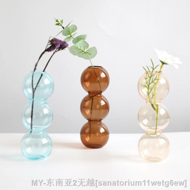 hot】△ Arrangement Spherical Art Ornaments Vases Vase Decoration ...