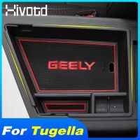 Hivotd สำหรับ Geely Tugella,Xingyue FY11 2021-2019ที่เท้าแขนกล่องเก็บของควบคุมส่วนกลางที่เท้าแขนถาดจัดระเบียบอุปกรณ์เสริมภายในเคส