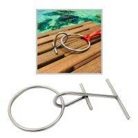 Marine Grade 304 Stainless Steel Portable Dock Ring Spring Ring Accessory