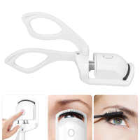 Heated Eyelash Curler 2โหมด10S Pre Heating Long Lasting USB ชาร์จ Heated Lash Curler สำหรับผู้หญิง Eyelash Curler