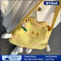 ZYSoil กระเป๋าสะพายไหล่สำหรับผู้หญิง Tas Jinjing Lucu ปิดด้วยแม่เหล็กสำหรับปาร์ตี้กลางแจ้ง