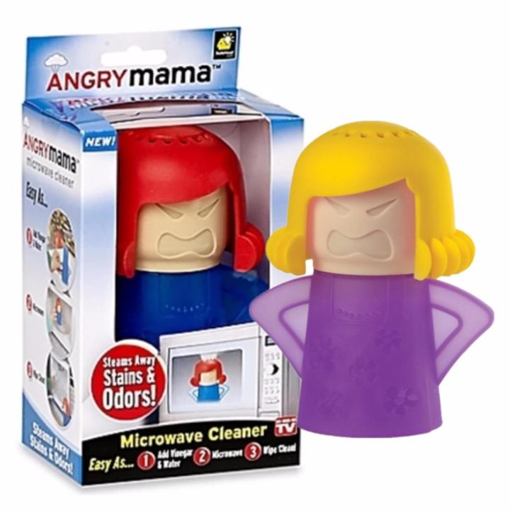 angry-mama-ตุ๊กตาช่วยงานทำความสะอาดเตาไมโครเวฟ
