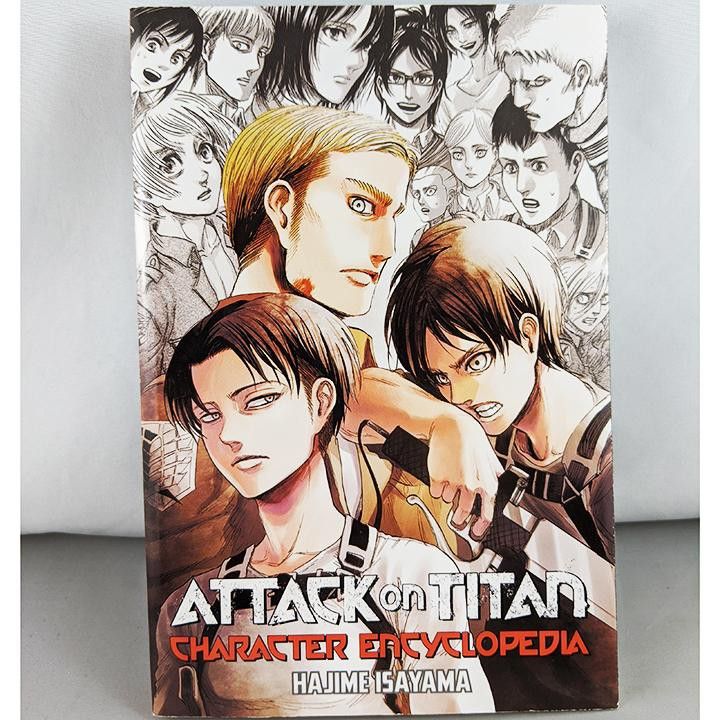 Bestseller Attack on Titan Character Encyclopedia [Paperback] หนังสืออังกฤษมือ1(ใหม่)พร้อมส่ง
