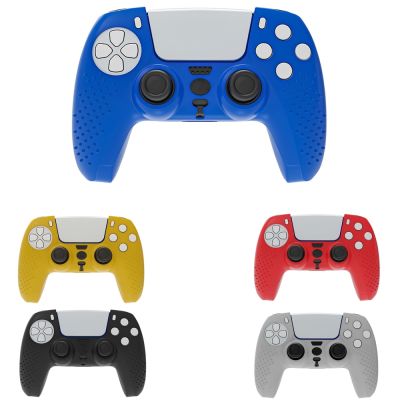 OSTENT Soft Silicone Cover Skin Case for Sony PS5 DualSense Wireless Controller Gamepad Joystick Shell Skin Cover