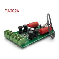 TA2024 12V 2x15W Mini HIFI Digital Audio AMP Amplifier โมดูลบอร์ดสําหรับพีซีในรถยนต์