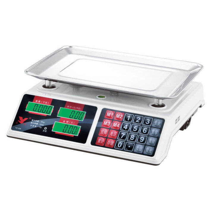 Electronic scale 30kg pricing scale Vegetable and fruit scale ...