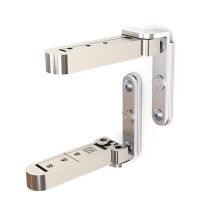 【LZ】 2Pcs/Sets Heaven and Earth hinges Door hinges Three-dimensional adjustable invisible door hinges Heavy-duty hidden hinges