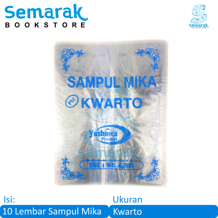 Yushinca Product Sampul Mika Kwarto - Bening [10 Pc] | Lazada Indonesia