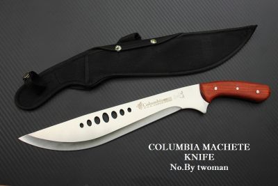 มีดใบตายมาเชเต้ MACHETE KNIFE ยาว 18 นิ้ว ด้ามไม้ By TWO MAN