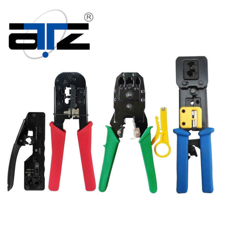 Crimping tool for Cat 5 / Cat 6 / Cat 6A / Cat 7 For RJ45 / RJ12 / RJ11