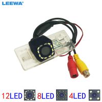 LEEWA Car Night Vision Rear View Parking Camera With 4LED 8LED 12LED for Audio TT Reverse Backup Camera CA7184