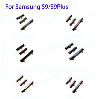 3ชิ้น = 1ชุดสำหรับ Samsung Galaxy S8 S9 S10บวก S8plus S9plus S10plus กรอบโทรศัพท์กรอบปุ่มเปิด/ปิดไอโฟนปุ่มปรับระดับเสียงปุ่มปุ่มแป้นสัมผัสด้านข้างอะไหล่ใหม่