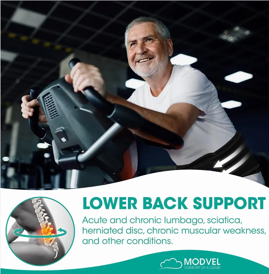 Modvel Lower Back Brace for Lower Back Pain Relief