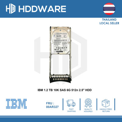 IBM 1.2 TB 10K SAS 6G 512n 2.5" HDD // 00AR327 // 00AR400 // 00AR800