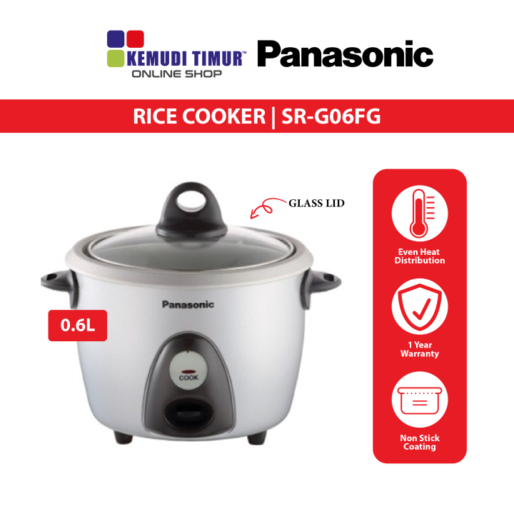 PANASONIC RICE COOKER 0.6L, 1.0L & 1.8L (PERIUK NASI ELEKTRIK) SR