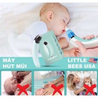 Máy hút mũi cho bé, máy hút mũi Little bee cho trẻ sơ sinh 5 cấp độ, hút cực sạch không gây đau thumbnail