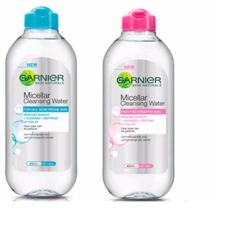 Garnier Micellar Cleansing Water 400ml Blue/ Pink/ Rose/ Vitamin C