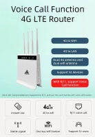 4G LTE Router Voice Cell Function รองรับการโทรเข้า-โทรออก รับสาย พร้อมใช้งาน อินเตอร์เน็ต ผ่าน Wifi และสาย LAN