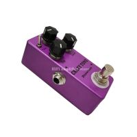 ▲ CRAZY TONE RIOT Distortion Mini Guitar Single Effect Pedal， True Bypass，Designed with Dist to adjust the amount of gain