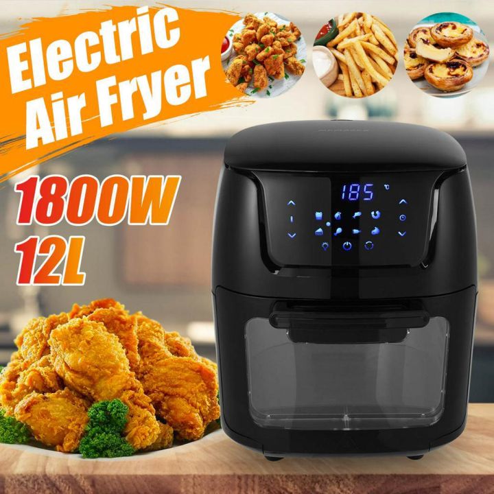 Large capacity air fryer shop with rotisserie