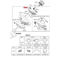 967002K000 964402K000 Steering Wheel Switch Pushbutton Steering Wheel Switch Button Car for Forte