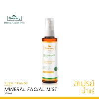 PTP17C1A Plantnery Yuzu Orange Mineral Facial Mist 100 ml สเปรย์น้ำแร่ส้มยูซุ ช่วยให้เครื่องสำอางติดทนนาน ฉีดก่อนแต่งหน้า เครื่องสำอางค์ ของใช้ส่วนตัวผู้หญิง