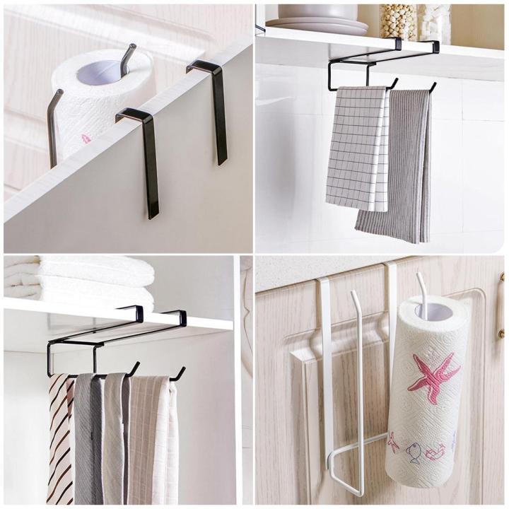 dropship-kitchen-organizer-tissue-holder-hanging-bathroom-toilet-roll-paper-holder-towel-rack-kitchen-cabinet-door-hook-holder-bathroom-counter-storag