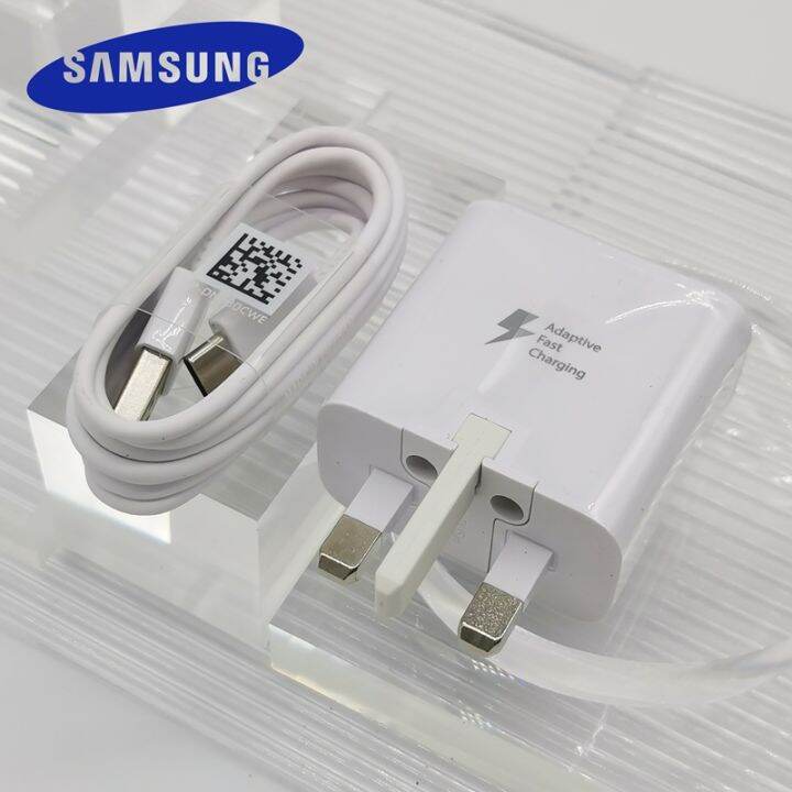 hot-ruxmmmlhj-566-ที่ชาร์จ-samsung-type-c-ที่ชาร์จความเร็วสูงปลั๊กไฟแบบอังกฤษ-samsung-ชาร์จได้อย่างรวดเร็ว-uk-aliexpress