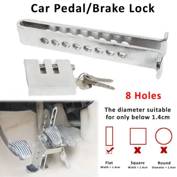 Car Anti-theft 8-Hole Lock Gear Shift Handbrake Security Brake Hand Brake  Lock