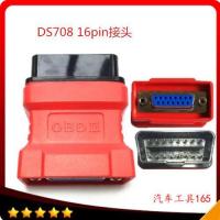 แบรนด์ใหม่ 100 ஐ✟ จุด Daotong Autel MaxiDas DS708 ขั้วต่อ OBD Daotong DS708 ขั้วต่อ OBD-16PIN