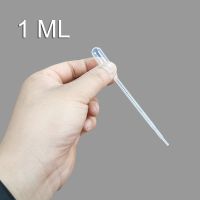 4 Pcs 1ml Reagent tube Disposable test tube Student laboratory liquid pipette Chemical experiment liquid dropper Teaching