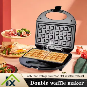 1pc Mini Waffle Maker Machine, Nonstick Waffle Iron For Kids Pancakes,  Waffles, Paninis, Breakfast, Lunch, Snack, Household Cooking Machine