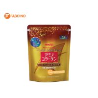 [Free delivery, Fast delivery from Bangkok] Meiji Amino Collagen + Q10 &amp; Rice Powder Extract  เมจิ อะมิโนคอลลาเจนเปปไทด์ 196 กรัม บริการเก็บปลายทาง