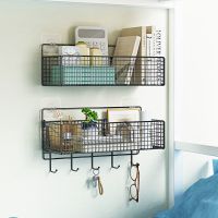 High-end bathroom storage rack toilet bath washroom sink free punching wall-mounted wall kitchen storage shelf