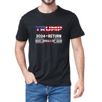 Uni 100 Cotton Trump 2024 The Return Make Liberals Cry Again Mens Novelty Oversized T-Shirt Women Casual Streetwear Tee