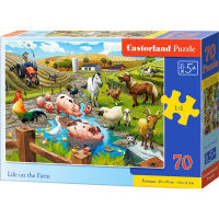 Castorland ปริศนาเด็กนำเข้าชุด 70 ชิ้น