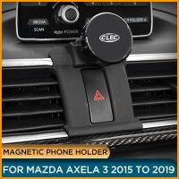 [Hot K] ขายึดที่วางโทรศัพท์มือถือแม่เหล็กสำหรับ Mazda Axela 3 2019 2018ที่ยึดช่องระบายอากาศรถที่วางโทรศัพท์สำหรับ Mazda Axela 3 2014 2015 2016 2017