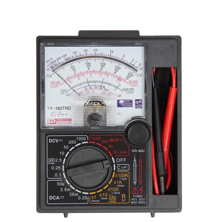 Multi Tester YX-360TRD Multi Meter Multimeter Multitester Analog ...