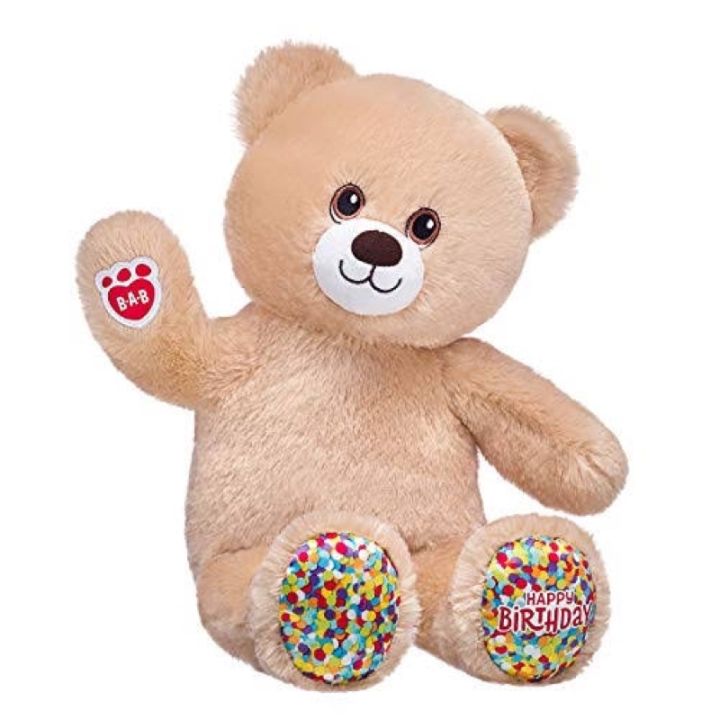 ตุ๊กตาบิ้วอะแบร์-น้องหมีเบิดเดย์-build-a-bear-สินค้ามือสองนำเข้าจากอเมริกา
