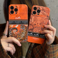 Luxury brand Horse brand phone case for iphone 14 14Plus 14pro 14promax 13 13pro 13promax 12 12pro 12promax Cute orange phone case iphone 11 11pro 11promax x xr xsmax soft case iphone 7plus 7+ 8+ flowers phone case