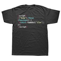 Javascript Code Programmers Geek T Shirts Graphic Cotton Streetwear Short Sleeve Birthday Gifts T shirt Mens | |   - AliExpress