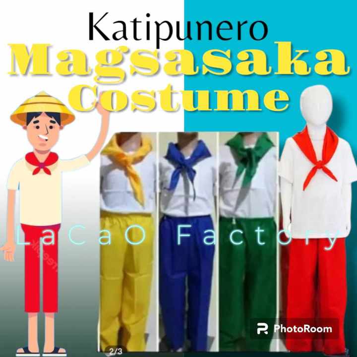 Lacaos Magsasaka Costume Katipunero Costume Filipino Attire Linggo Ng Wika Lazada Ph 1545